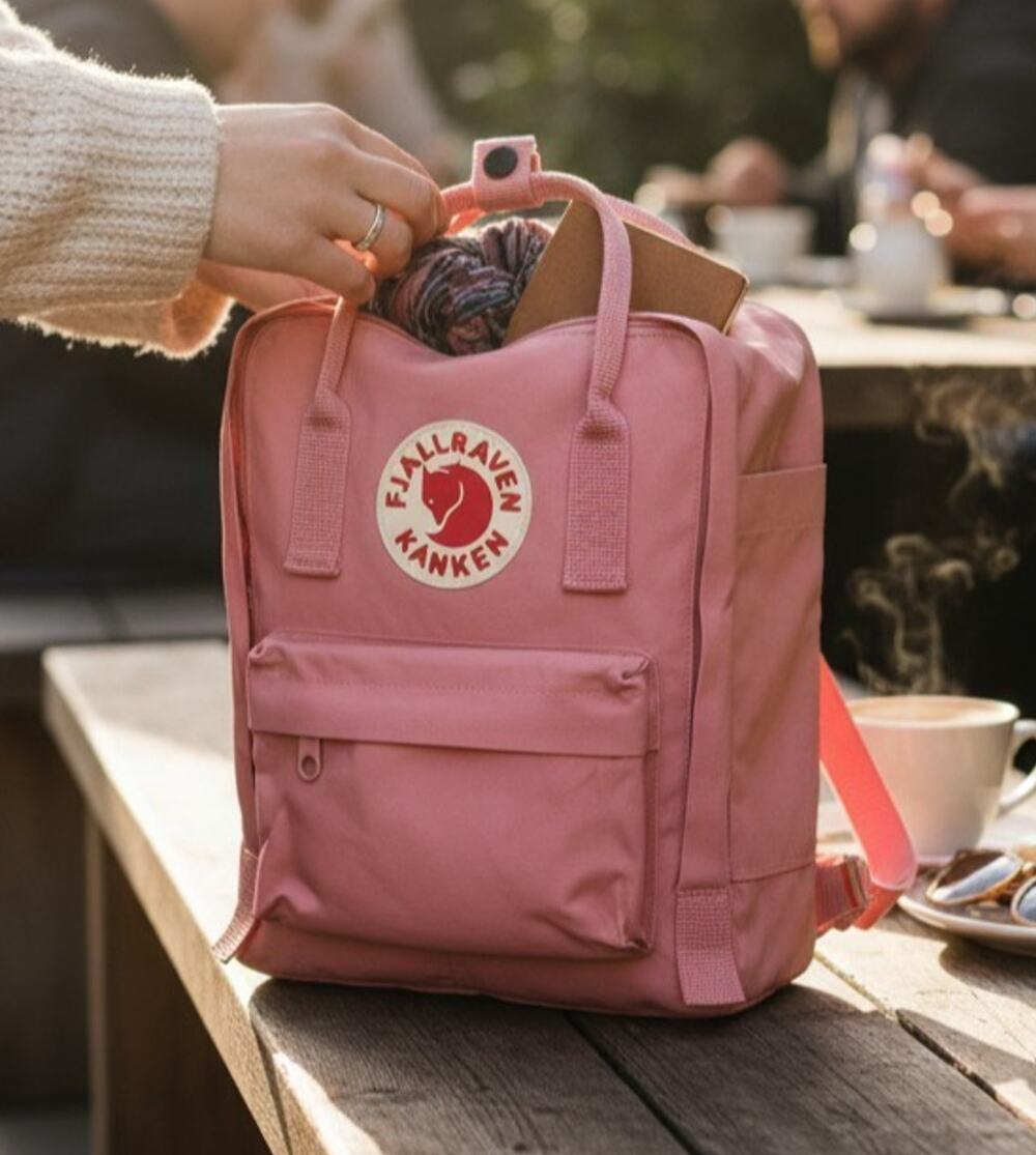 Fjallraven Kanken Mini Backpack 23561 Pastel Pink Travel School Bookbag Daypack